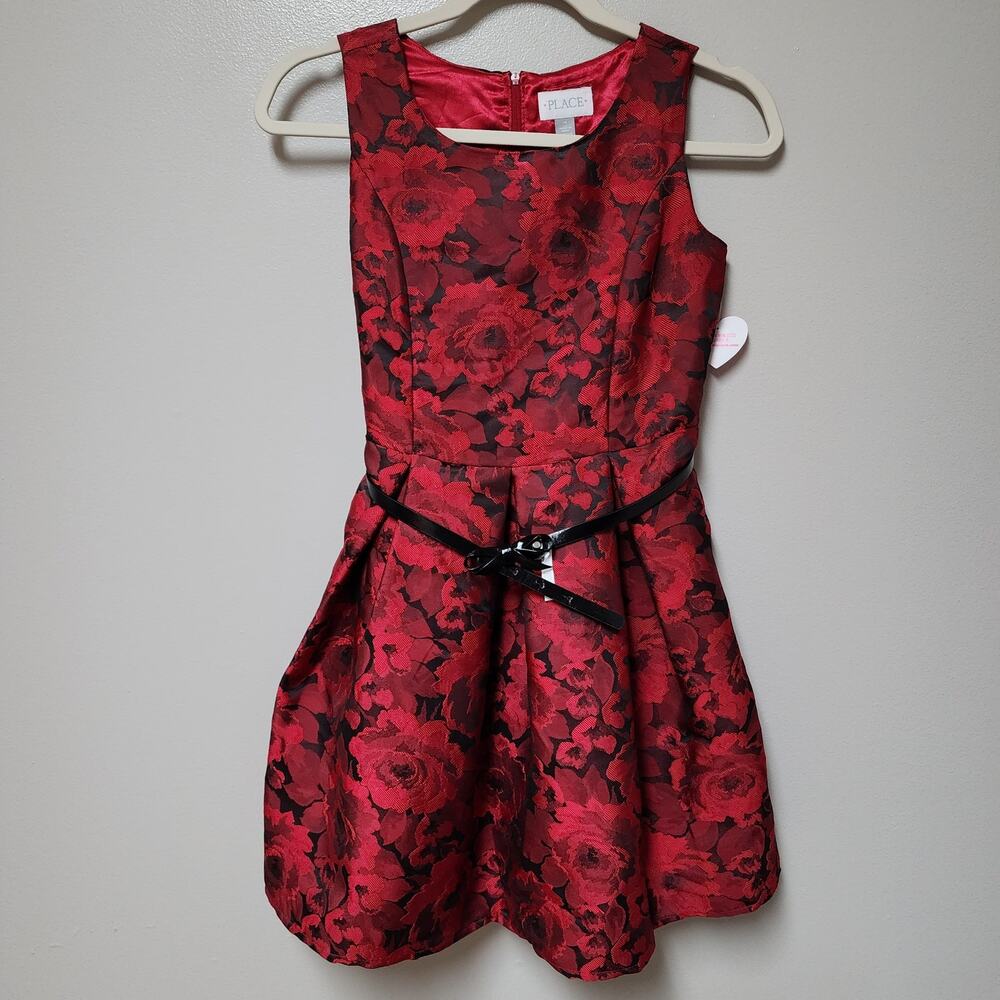 NWT Children's Place Girls Dress with Belt size 14